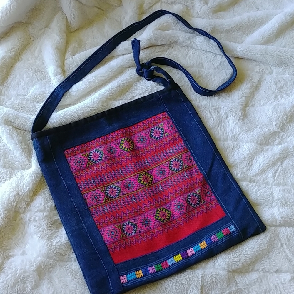Cloth crossbody bag